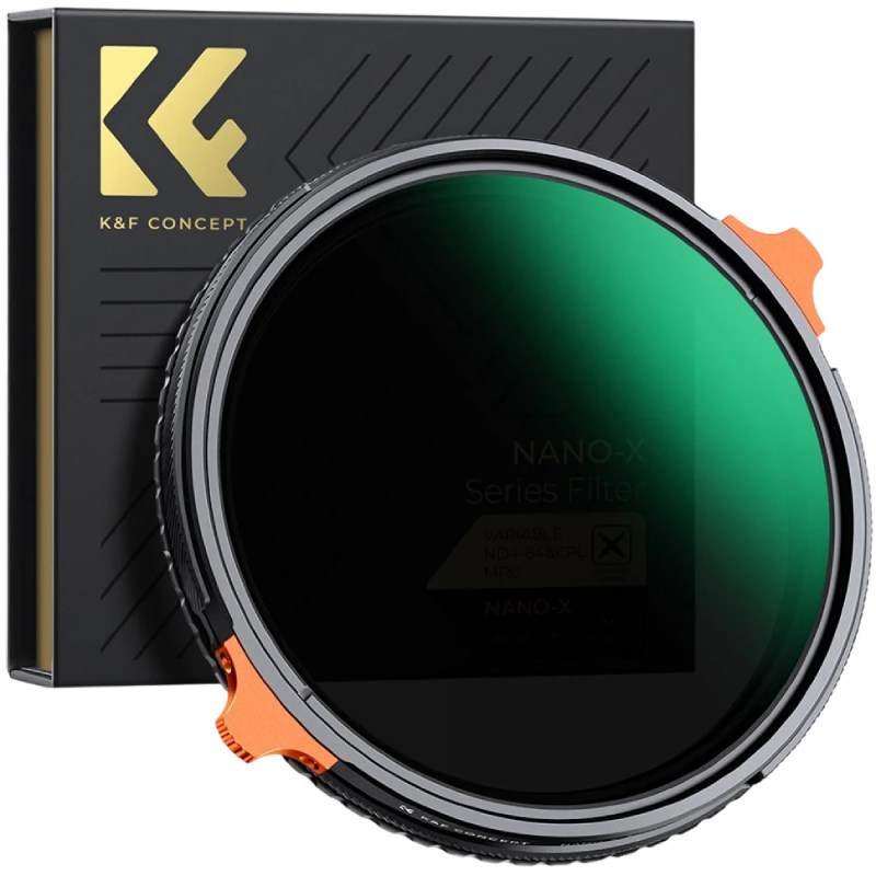 K&F Concept Nano-X Variable ND4-64 CPL MRC 67 mm filter