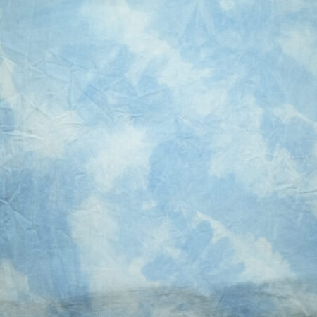 Blue mottled fabric background 2.9x6 m