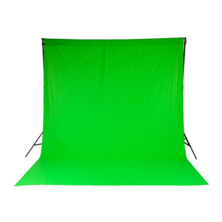 Chromakey Green medium square fabric background