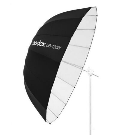 Godox UB-130W white parabolic umbrella