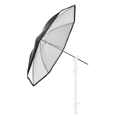 85 cm white reflective umbrella