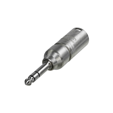 XLR male - Jack 6.3mm male adapter