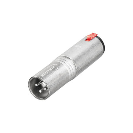 XLR male - Jack 6.3mm female adapter