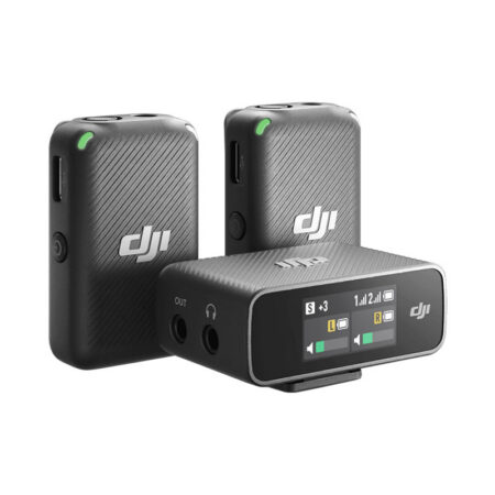 DJI Mic (2 TX + 1 RX) wireless system