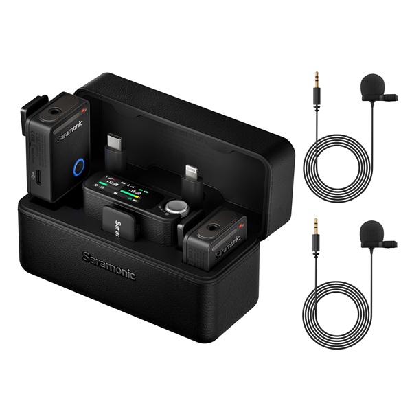 Saramonic Ultra (2 TX + 1 RX) wireless system