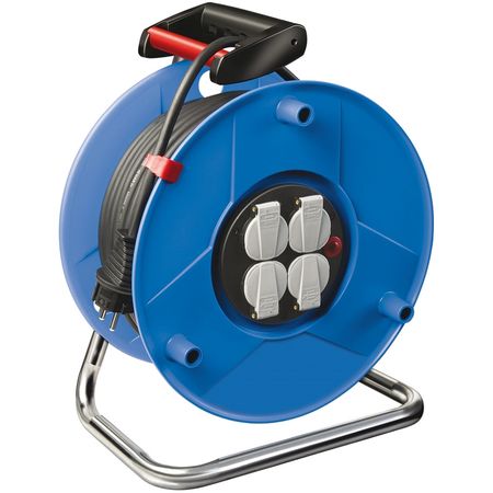 Brennenstuhl Garant 25 meter 4 socket cable reel