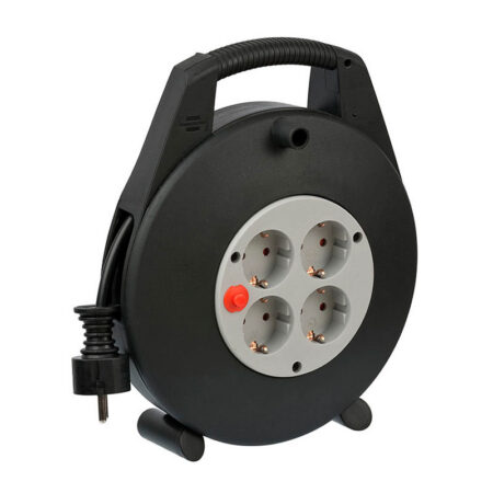 Brennenstuhl Vario Line 5 meter 4 socket cable reel