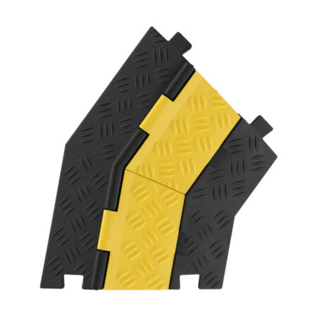 Cable raceway corner 45 degrees right