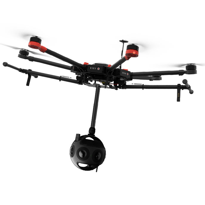 Freefly Alta 8 Insta360 Titan multicopter + Pilot