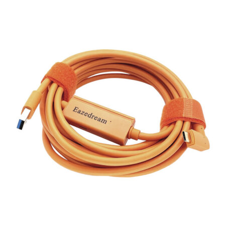 Eazedream USB-A - USB-C angled cable 5 m