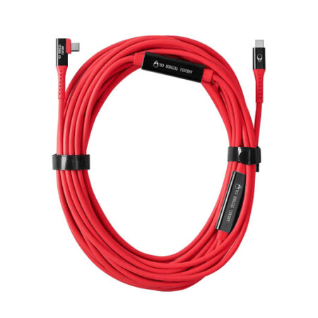 AREA51 TETHER CO. Los Alamos PRO+ Right Angle USB-C - USB-C 9.5 m cable