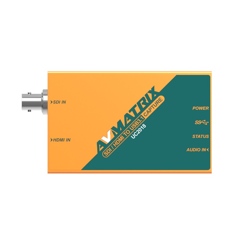 AVMATRIX UC2018 SDI/HDMI to USB video capture device