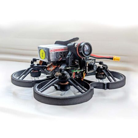 Racing mini FPV Cinewhoop Naked quadcopter with GoPro camera + Pilot
