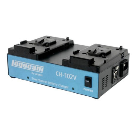 Dual-channel charger for V-Mount