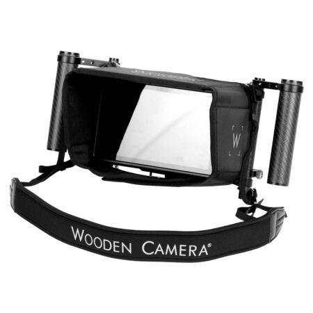 Atomos Shogun 7 recorder with Wooden Camera cage