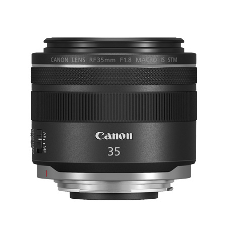 Canon RF 35 f/1.8 Macro IS STM lens for photo and video