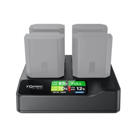 Accsoon TOPRIG 4-battery charger for NP-FZ100