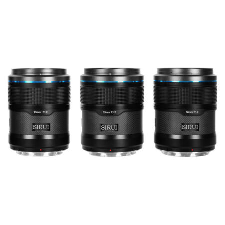 Sirui Sniper 23/33/56 f/1.2 Sony E lens set