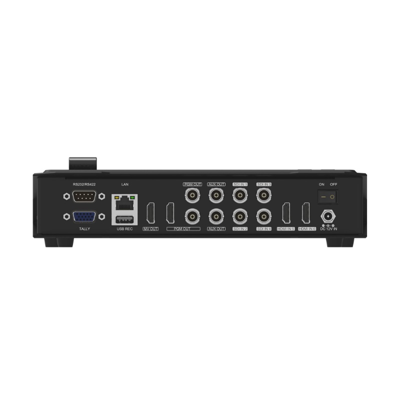 AVMATRIX Shark S6 compact 6CH (HDMI/SDI) video mixer-streamer - Image 2