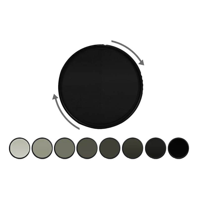 ZoMei ABS Slim MCND Variable ND2-400 58 mm filter - Image 2